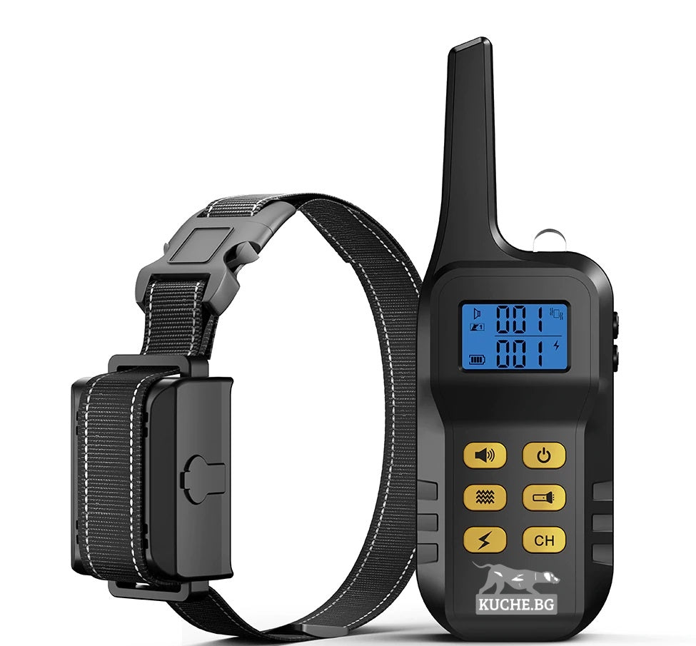 Електронен нашийник за кучета с дистанционно управление и анти-лай функция T720